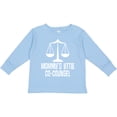 thumbnail image 3 of Inktastic Lawyer Mommy Little Co Counsel Boys or Girls Long Sleeve Toddler T-Shirt, 3 of 5