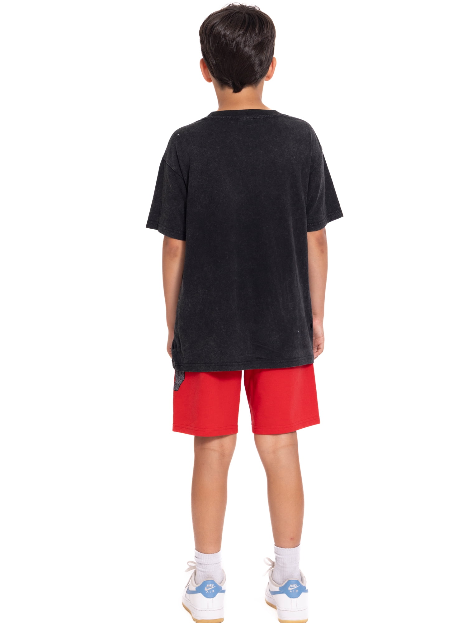 Marvel Monster Jam Boys Graphic T-Shirt and Matching Shorts Set, 2-Piece, Sizes 4-16