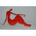 thumbnail image 6 of Modern Art Red Women on the Beach Resin Statue - Size: 28"L x 8"W x 16"H., 6 of 13