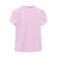 thumbnail image 5 of T Shirts For Women Womens Tops Short Sleeve Casual White Ruffle Sleeve Chiffon Slim Fit T Shirt, 5 of 6