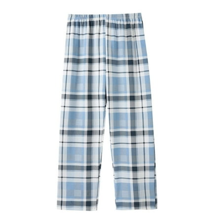 

Womens Y2K Pants Spring/Summer Checkered Pajama Loose Comfortable Large Size Outwear Four Seasons Cartoon Home Pants for Women
