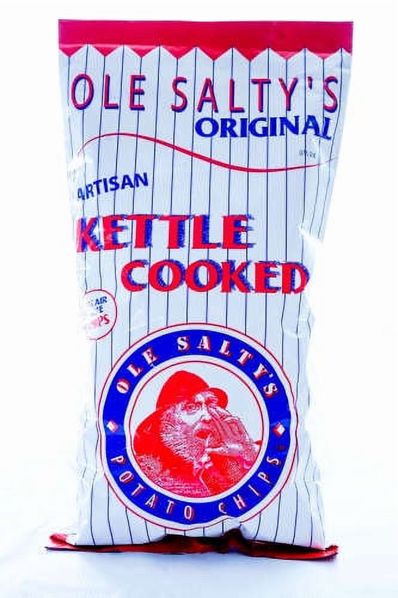 (3 pack) Ole Salty's Original Kettle Cooked Potato Chips, 11 oz.