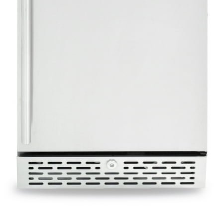 Whynter - Built-in or Freestanding 2.9 cu. ft. Beer Keg Froster Beverage Refrigerator - Stainless Steel