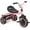 Pink, variant on Tricycle for Toddler 1-3 Bike Kids Tricycle Trike Toddler Bike for 2-4 Year Olds Toys Baby Bike with Adjustable Seat and Storage Basket Birthday Gifts for Toddlers 1+ Years Old Boys Girl (Blue)
