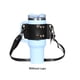 thumbnail image 5 of Inteprter Funda de cuero para taza con correa ajustable para el hombro, funda para taza de helado, Camping de montaña Almacenamiento y organización del hogar Negro, 5 of 6