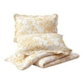 thumbnail image 7 of Modern Heirloom Garden Toile Yellow 3-Piece Reversible Quilt Set, King, 7 of 7