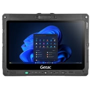 Restored GETAC K120 Fully Rugged Tablet 12.5" FHD Touch Intel Core i5-8250U 16GB DDR4 256GB SSD Intel UHD Graphics 620 Windows 11 Pro, Black