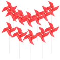 thumbnail image 1 of 10pcs Wedding Windmill Decors Wedding Pinwheel Adornments Yard Decorative Pinwheel, 1 of 3