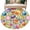 Green Pink Blue, variant on Entryway Rug 2'x3', Easter Colorful Eggs Small Rug for Kitchen Bathroom Door Mat Indoor Entrance, Farmhouse Floral Polka Dot Non-Slip Area Rugs Floor Mats Carpet Front Door Rugs