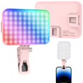 thumbnail image 1 of Portable 60 LED Selfie Light with a 2200Mah Rechargeable Battery, Featuring a Clip-On Design, CRI 97+, And Three Lighting Modes for Photography, Makeup, And Video Calls on Phones And Webcams., 1 of 14