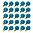thumbnail image 2 of Sival 70177 - G50 Intermediate Screw Base Transparent Teal (25 pack) Christmas Light Bulbs, 2 of 3