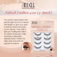 thumbnail image 2 of Ardell Strip Lashes Naked Lashes #420, 4 pares x 1 paquete, 2 of 7