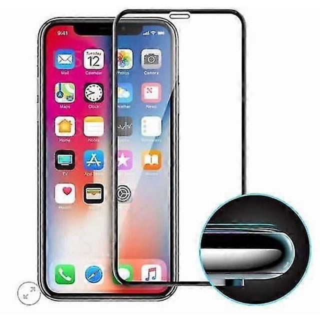 compatible with iPhone 11, 11 Pro, 11 Pro Max- Tempered Glass Full 10D