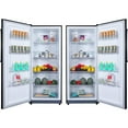 thumbnail image 3 of Equator Advanced Appliances 14 cu ft Convertible Freezer Refrigerator - Garage Ready - Stainless Steel -FR1400-Color:Black, 3 of 7