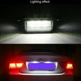 thumbnail image 4 of Universal Black 6 Led License Plate Tag Lights Lamps For Truck Suv Trailer Van T5E9, 4 of 9