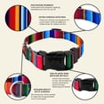 thumbnail image 6 of Country Brook Petz® Serape Everyday Dog Collar - Made in the U.S.A., Medium, 6 of 7
