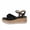 Black, variant on Orthopedic Wedge Sandals for Women 2026 Dressy Trendy Platform Casual Walking Arch Support Espadrilles Wedges