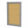 thumbnail image 2 of Ghent Ghent Enclosed Natural Cork Bulletin Board, 2 of 2