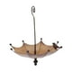 thumbnail image 3 of Comedero para pájaros con paraguas, colgante de hierro, baño para pájaros marrón, decoración de jardín Premium, soporte para comida de pájaros para, 3 of 9