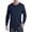 NAVY, variant on by DXL Big and Tall Men's Long-Sleeve Wicking Henley Shirt, Black, 4XL