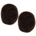 thumbnail image 2 of 2 uds Clip en moños para el cabello, pieza de cabello para mujer, postizo de cola de caballo Updo, moño de pelo falso para niñas, 2 of 6