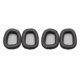 thumbnail image 1 of Methold Almohadillas para auriculares Aislamiento de ruido Protección auditiva de color sólido Almohadillas para los oídos Reemplazo para Negro 2piezas, 1 of 6