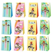 The Powerpuff Girls Goodie Party Favor Candy Bags Birthday Decorations Treat Supplies