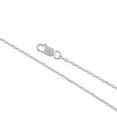 thumbnail image 2 of Sterling Silver 1.40MM Rope (Diamond Cut) Chain Necklace for Men and Women ( Unisex ), 16"-30", 2 of 7