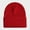 F-317Red, variant on ZHOGXU Winter Beanie Hat For Women And Men Solid Color Knitted Thick Warm Comfortable Caps For Autumn Winter Daily Wear Beige One Size