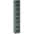thumbnail image 6 of PASIR Book Shelf, 8-Tier Separable Tall Bookshelf, Stackable Bookcase with Adjustable Open Shelf, 9.3 x 11.8 x 70.9, for Living Room, Bedroom, Home Office, Sage Green, 6 of 7
