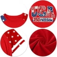 thumbnail image 4 of CCRFTGI 250th Anniversary Usa Shirt for Kids Girls Boys Size 7-8 Independence Day 4th Of July Freedom 250 Anniversary USA Flag Tshirt Happy Summer Tops Festival Tee Tops Vermilion 7-8 Years, 4 of 5