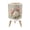 Color 4, variant on Small Trash Can with Lid Cow Cowboy Hat Sunflowers Western Decor Farmhouse 1.8 Gallon Dog Proof Trash Can Round Garbage Can Waste Bin Wastebasket for Bathroom Bedroom Living Room