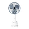thumbnail image 4 of Ventilador con clip Pequeño ventilador de escritorio Portátil Silencioso 3 velocidades ajustables Ventilador personal Ventilador de mano para acampar Gris Macarena Ventilador de clip, 4 of 7