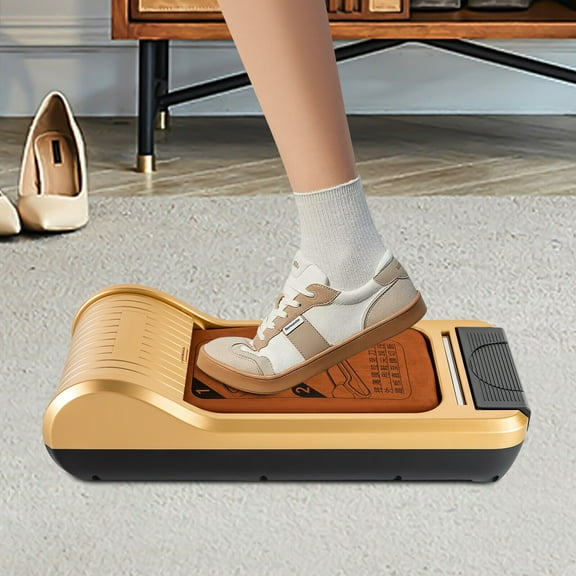 Shoe Film Machine Automatic Shoe Cover Dispenser Step-on Shoe Film Dispenser w/1 Roll of Film