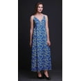 thumbnail image 5 of Bimba Floral Women Printed Long Chic Dress Bohemian Summer Maxi Beach Wear-X-Small, 5 of 6