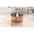 thumbnail image 2 of Indian Art Villa Steel Copper Hammered Bowls - 5 Oz, Serveware, Set of 1, 2 of 5