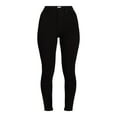 thumbnail image 5 of Time and Tru Women's High Rise Skinny Jeans, 27", 29” Inseams, Sizes 2-22, 5 of 5