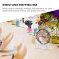 thumbnail image 3 of 5 piezas de letreros en blanco para mesa, expositores para asientos de boda, letreros acrílicos transparentes, 3 of 6
