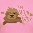 thumbnail image 3 of CafePress - Crazy Sloth Lady T Shirt - Women's Traditional Fit Dark T-Shirt, 3 of 4