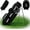 Black, variant on Ultra-Lite Golf Stand Bag - 3 Lbs, 4 Way Divider Portable Golf Club Carry Bag, Water-Repellent Golf Travel Case with Rain Hood, Golf Gifts for Men and Women