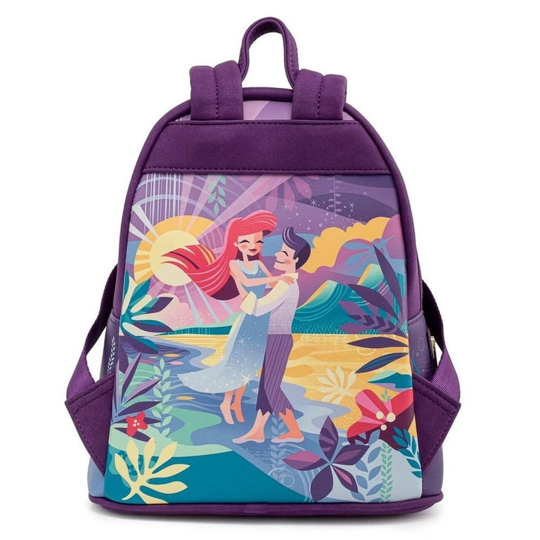 Loungefly Disney Ariel Castle Mini Backpack - Walmart.com display picture 1