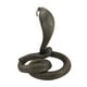 Grande Sculpture en Résine Moulée en Cobra Roi de Bronze de 12,75 Pouces de Haut - Statue Majestueuse et Détaillée - Rehauts Peints à la Main et Bobines Réalistes Design – image 2 sur 4