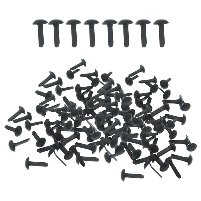 veasfak 200 Pcs Attaches en Fer pour Papier, Décorations pour Fournitures de Scrapbooking