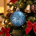 thumbnail image 5 of Fabric Christmas Ball Ornaments Shatterproof Hanging Decor Balls for Xmas Tree Wreath Garland Holiday Decoration, 5 of 6