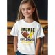 thumbnail image 1 of Childhood Cancer Awareness T-Shirt, 180g, 1 of 8