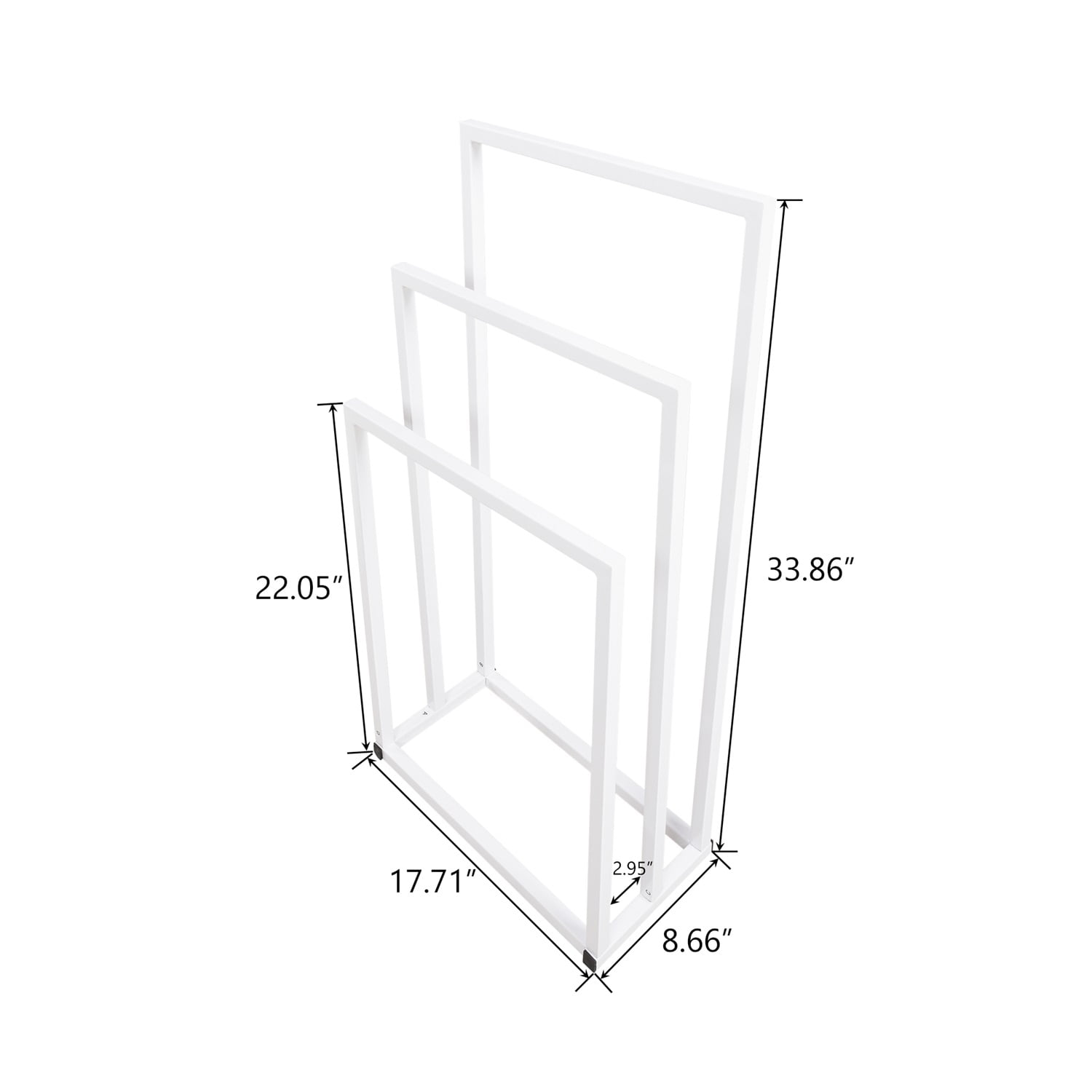 Lowestbest 3 Tier Metal Freestanding Towel Rack, Drying Towel Rack, Modern Hand Towel Organizer, Organization Next to Bath or Shower, Bathroom Accessorie, White Lowestbest 3 Tier Metal Freestanding Towel Rack, Drying Towel Rack, Modern Hand Towel Organizer, Organization Next to Bath or Shower, Bathroom Accessorie, White