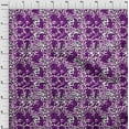 thumbnail image 3 of oneOone Cotton Poplin Purple Fabric Animal Skin Quilting Supplies Print Sewing Fabric By The Yard 42 Inch Wide-1UY, 3 of 4