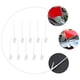 thumbnail image 3 of Phenofice 15Ud Practical Adhesive Flag Poles White Plastic for Car Window Decoration, 3 of 8