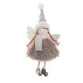 thumbnail image 1 of Árbol de Navidad Colgante creativo Adornos navideños colgantes Gorro de jacquard Lindo ángel de niña Bebé, 1 of 6