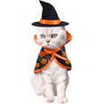 thumbnail image 1 of Conjunto de disfraz de gato, alas de murciélago, sombrero de mago, capa, disfraz de mascota de Halloween de 2 piezas, disfraz de cachorro de gato, fiesta de calabaza de Halloween, Cosplay Sailing  Electrónica, 1 of 5